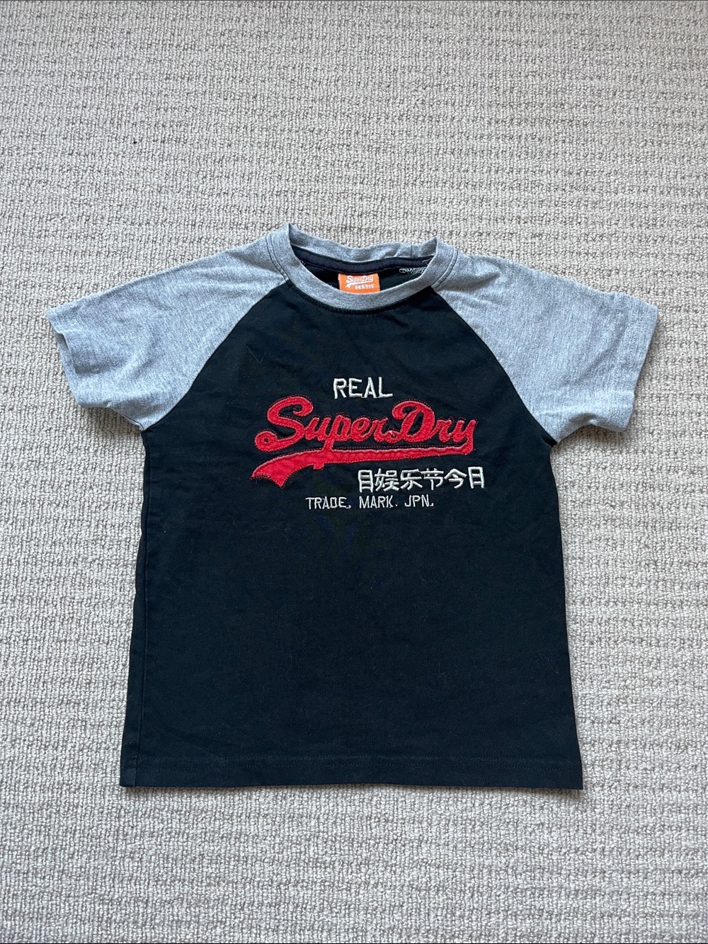 VINTAGE boys 2-3Y embroidered tshirt